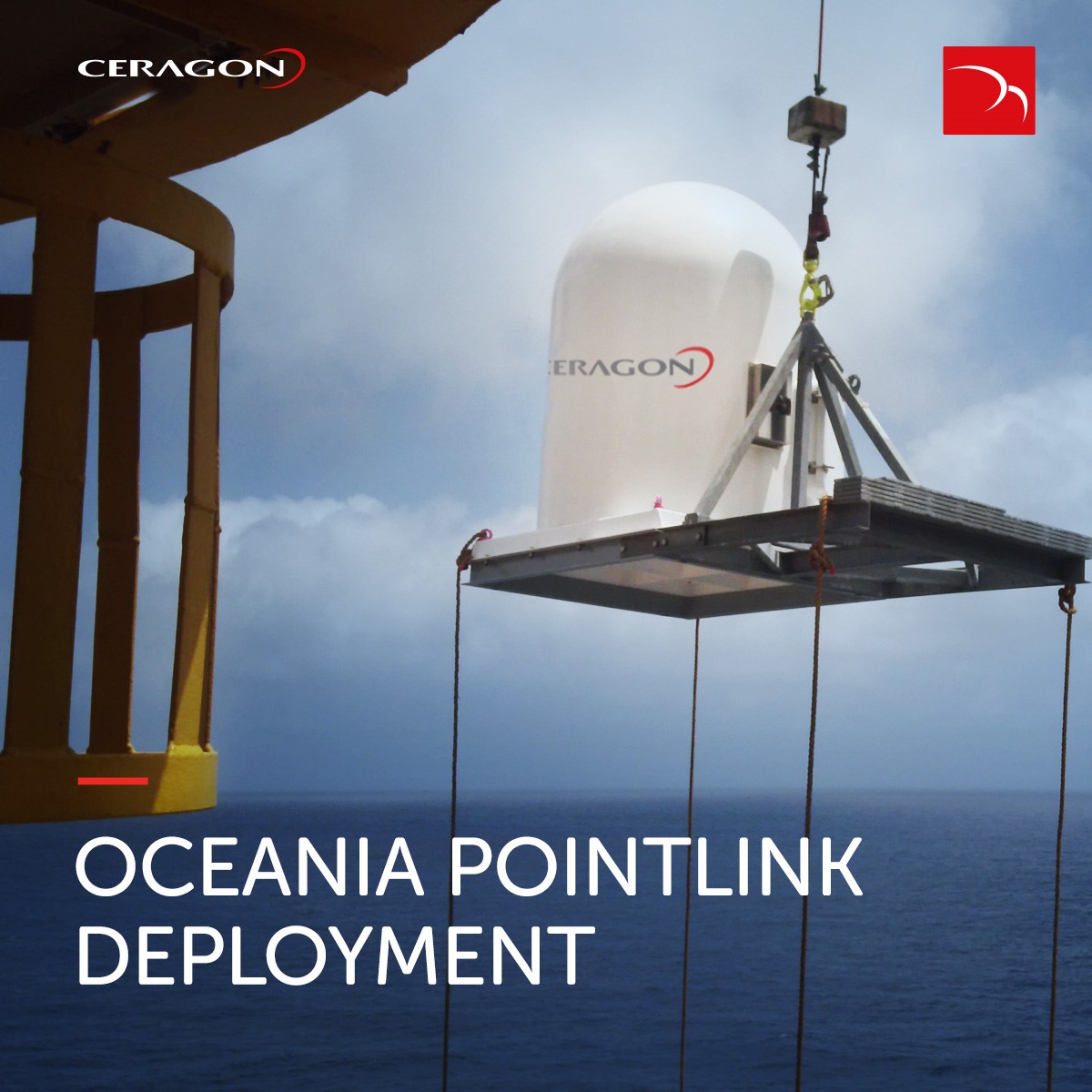 Ceragon's tweet image. Truly exceptional Oceania #PointLink deployment. A unique ICEx design, with special cooling to operate at up to 65 degrees Celsius - 200Mbps and with a link distance of 60km. Want to learn more? Contact us: bit.ly/3A6FAvS