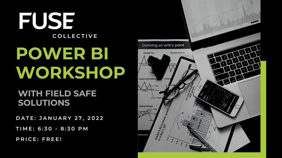 Fuse is excited to host our first Power BI Workshop on Jan 27 from 6:30 - 8:30 PM MT! This event is a great opportunity to develop proficiency and familiarity with the Power BI software that is heavily used in most companies. Link to register: forms.gle/urhYT93c4XpetN…