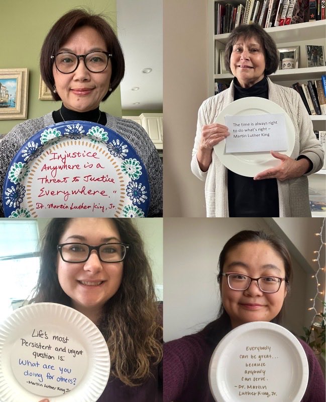 LilyQiMaryland's tweet photo. On this #MLK day of remembrance and service, our team is joining the #MakeaPlate pledge to support ⁦@MannaFoodCenter⁩ virtual food drive.  Donate at https://t.co/qfWX9f07m4. #foodjustice #MLK2022 https://t.co/23nMqByw2N
