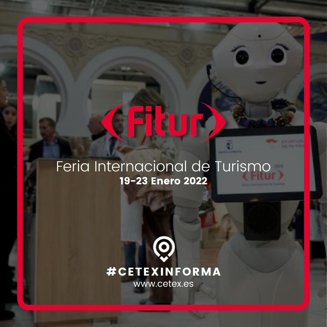 #cetexinforma 🗞️ ¡Volvemos una edición más a #FITUR!
Cetex estará en <a href="/fitur_madrid/">FITUR</a> en representación del sector turístico extremeño en general y de las asociaciones, agrupaciones, empresas y autónomos que la componen. 
my.mtr.cool/mylckfwmev
#turismo #feriainternacionaldeturismo
