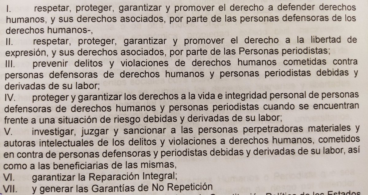 Sobre el primer tema, "Obligaciones de Autoridades de los tres Órdenes de Gobierno..." Nuestra propuesta inicial: