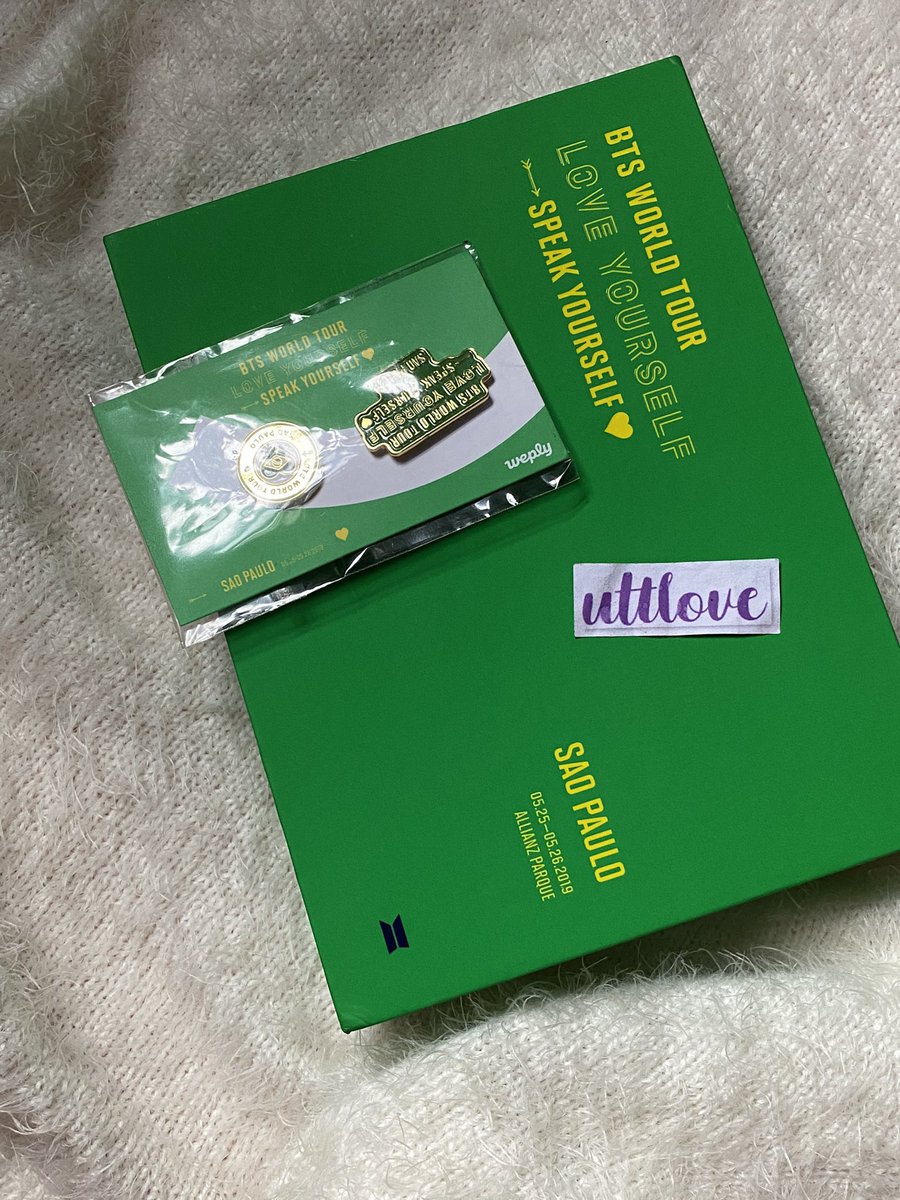 uttIove's tweet photo. [VENDA] #BTS WORLD TOUR SP

- R$380

- Frete incluso

- Nunca rodado

- Pagamento: BB, Nubank, PicPay

- SEM BOOKMARK E SEM PÔSTER

- Mais informações/fotos/videos na dm

- Feedbacks no fixado https://t.co/KlLxwSsVxQ