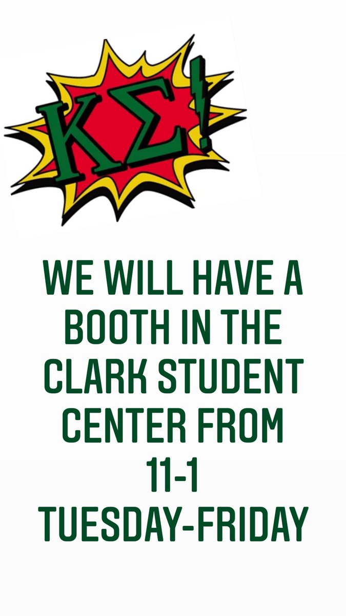 Show up and let’s have a great spring semester!