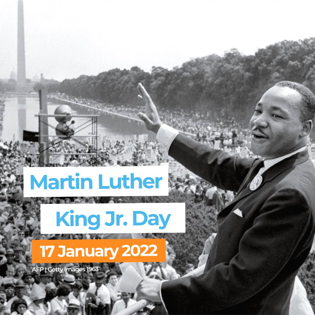 “The time is always right to do what is right.” - Dr. Martin Luther King Jr.

Today, we honor and celebrate the spirit and legacy of Dr. Martin Luther King Jr. #MLKDay ✨