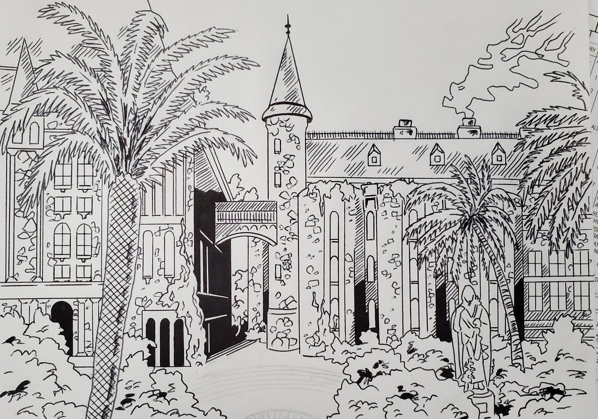 TheWroughtComic's tweet photo. #asphodel #castle #wrought #comics #art #landscape https://t.co/tJvpACuP0k