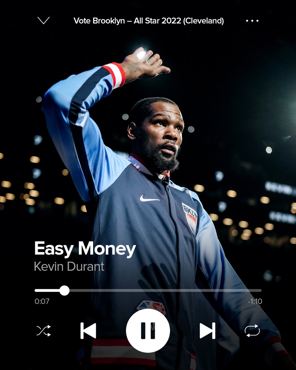 BrooklynNets's tweet image. We know the words by heart

@KDTrey5 x #NBAAllStar