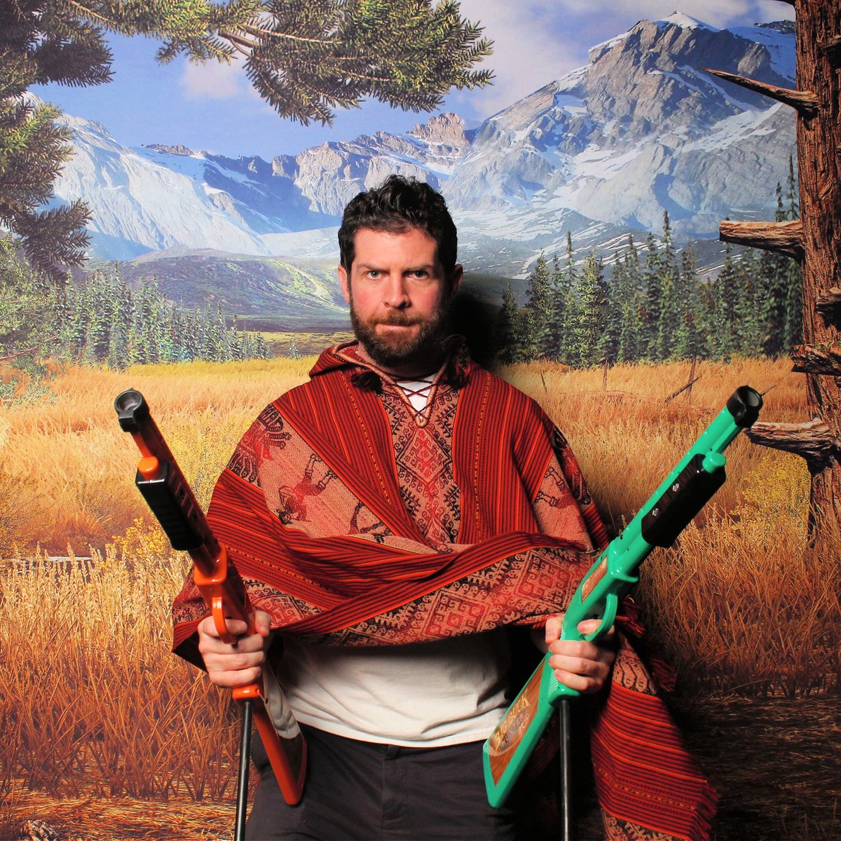 bigbuckhunter's tweet photo. Straight outta which Big Buck Hunter bonus game? #BuckHunter #GuesstheBonus #selfportraitproject @selfportraitp https://t.co/RNKcH0BAL9