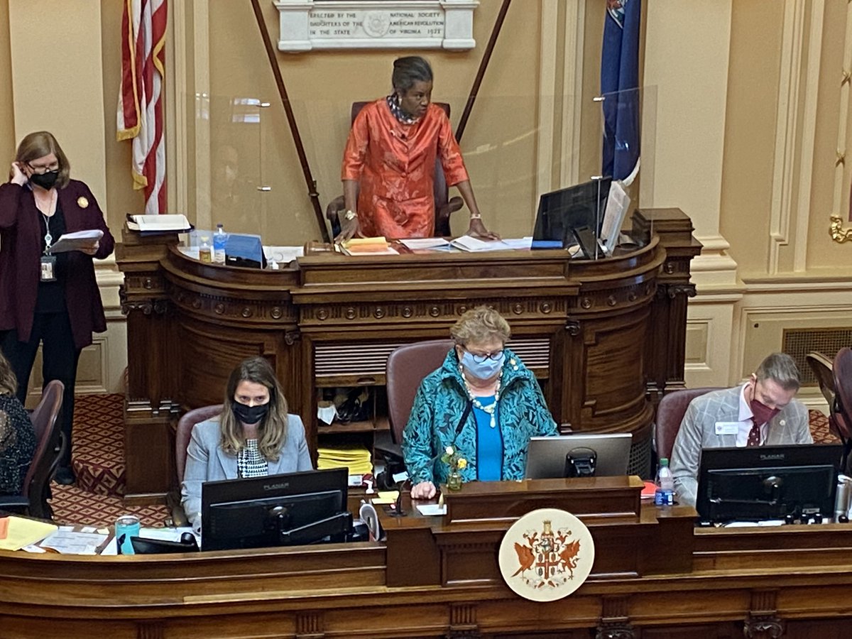 Congratulations to my friend <a href="/WinsomeSears/">42nd Lt. Gov. of Virginia - Winsome Earle-Sears</a> on officially presiding over the Senate today.

This is a historic day - VA’s first female, woman of color Lieutenant Governor, Winsome’s story represents the greatness of our country. 

Proud to call you a friend!