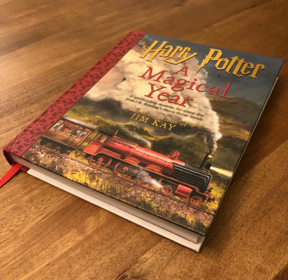 MuggleNet's tweet photo. ICYMI: "Harry Potter: A Magical Year" recently hit shelves and we had a chance to review this gorgeous book, which combines quotes from the series with the gorgeous art of Jim Kay. Check out our review here: https://t.co/H0CdmeSxRv https://t.co/VDuHxWsfmF