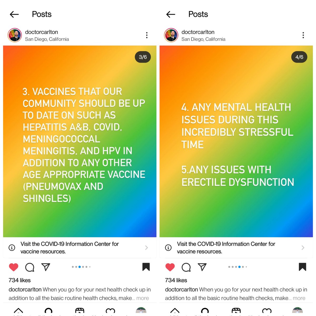 noelsinghdias's tweet image. Unfortunately, Dr Carlton ain't on Twitter but his work ought to be.

Even an STI scare can significantly affect Mental Health. My DMs are a safe space to discuss this.❤️🌈

#LGBTQ #LGBTQIAIndia #LGBTHealth #healthcare #MentalHealthMatters #healthylifestyle