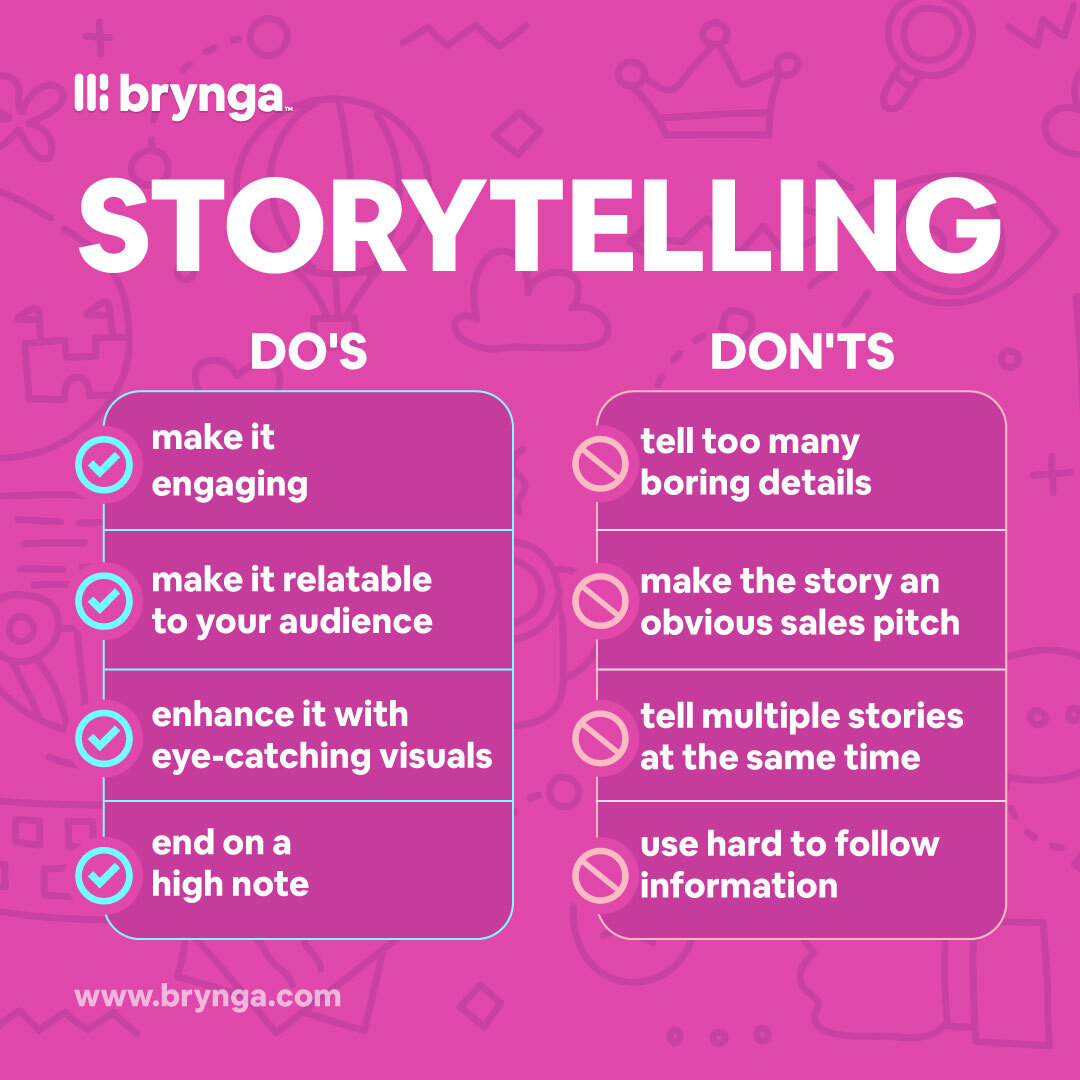 Stories are powerful! ✨ You can use these principles of #storytelling when writing a blog post, scripting a video, or even making a presentation. However you need to know what to do and what not to do!

Which one of these practices is new to you? #graphicdesign #contentcreation