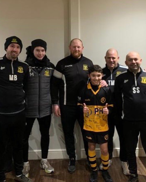 Massive congratulations to Anthony on signing for <a href="/SpursOfficial/">Tottenham Hotspur</a> he has been a pleasure to coach and we wish him all the very best in his journey 🖤🧡💙⚽️