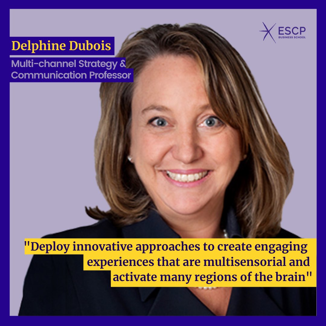 We had Delphine Dubois as our professor of multi-channel strategy and communication. Currently Chief Innovation Officer at Healthcare Consultancy Group, she presented us the different ways to define a #communication #strategy using different channels as well as being #innovative.