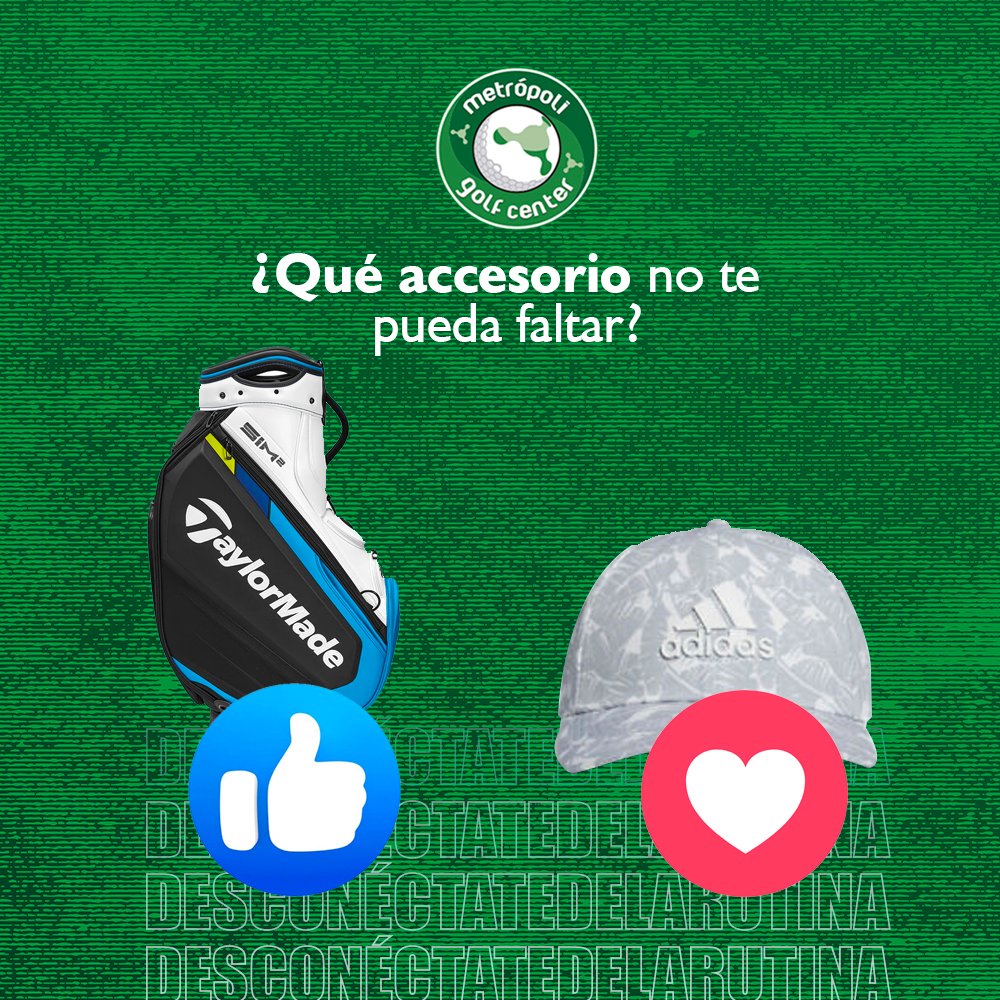 MetropoliG's tweet photo. Los accesorios son realmente importantes porque nos ayudan a tener un mejor desempeño en el Campo de Golf y mayor diversión. 
⛳🏌
https://t.co/hBoJtznEp9 https://t.co/j3qbh9AHqY