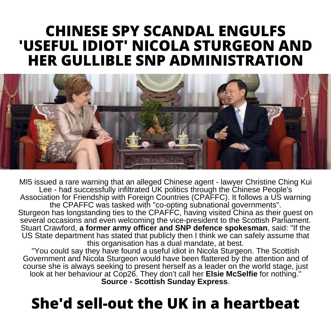 ukunionvoice's tweet photo. SHE'D SELL OUT BRITAIN FOR 30 SILVER YUAN https://t.co/lRjqaZ1SZn