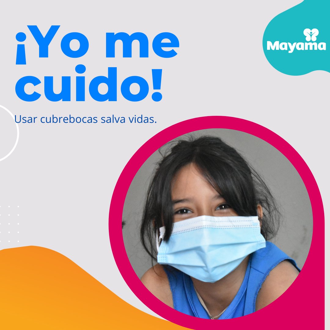 MayamaAC's tweet photo. En #Mayama seguimos cuidándonos del  #COVID19, por eso te recordamos la importancia de usar correctamente el cubrebocas cuando salgas de casa. Si te proteges tú, nos proteges a todos.

.
.
#Mayama #SacaLoMejorDeTi #Cuídate https://t.co/Nk9dN7OdmH