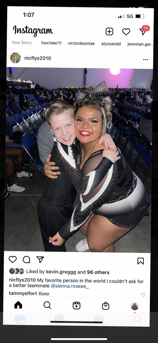 I love my nick with my whole heart. You are so talented and I can’t wait to watch you grow this season into a phenomenal athlete because you already are a super star!❤️