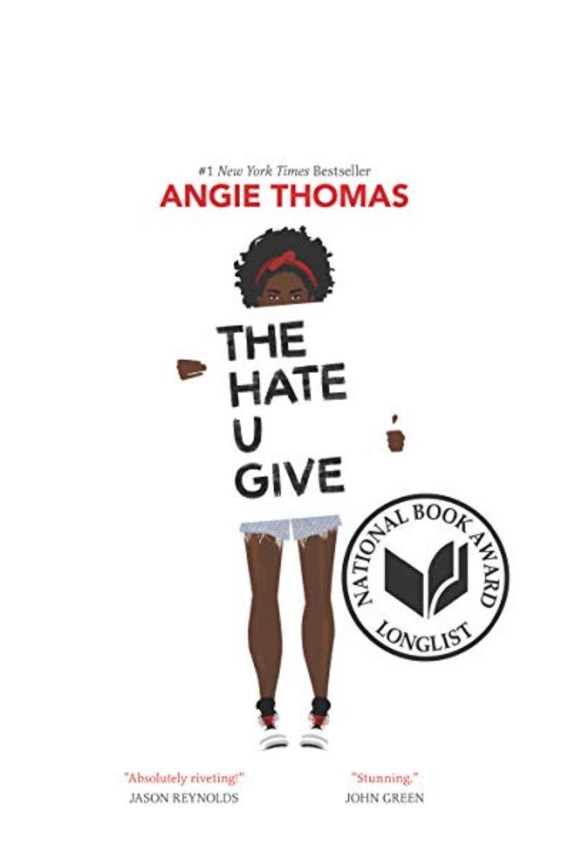 Just finished @angiecthomas ’s stunning debut “The Hate U Give”.
Ugly cried at the end.
So good. So timely. So important.
But also, the writing, the WRITING. Absolutely floored by her prose. What talent. Heading to the library today to get everything else she’s ever written https://t.co/oiqPNMtHo0