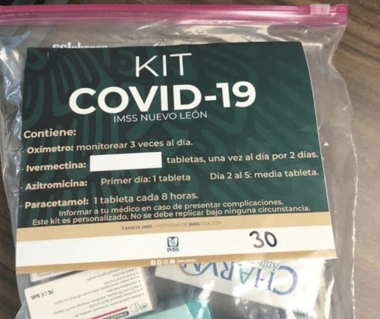 RT @SamBardo1: This is the Ivermectin Kit the Mexican Government is giving its Citizens for Free. https://t.co/WhqkZzfyyd