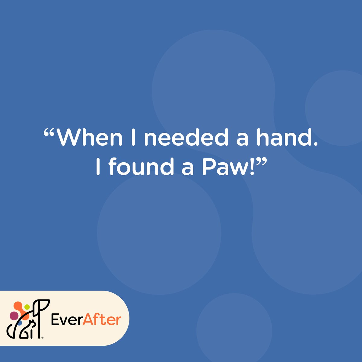 ArtEverafter's tweet photo. If you ever had a time where you needed a paw in your life and your pet has come through for you, share a πΎ in the comments and let us know.
#needapaw #pets #dogs #cats #animallover #quoteoftheday #everafterart #comment https://t.co/sdDcZx9eON