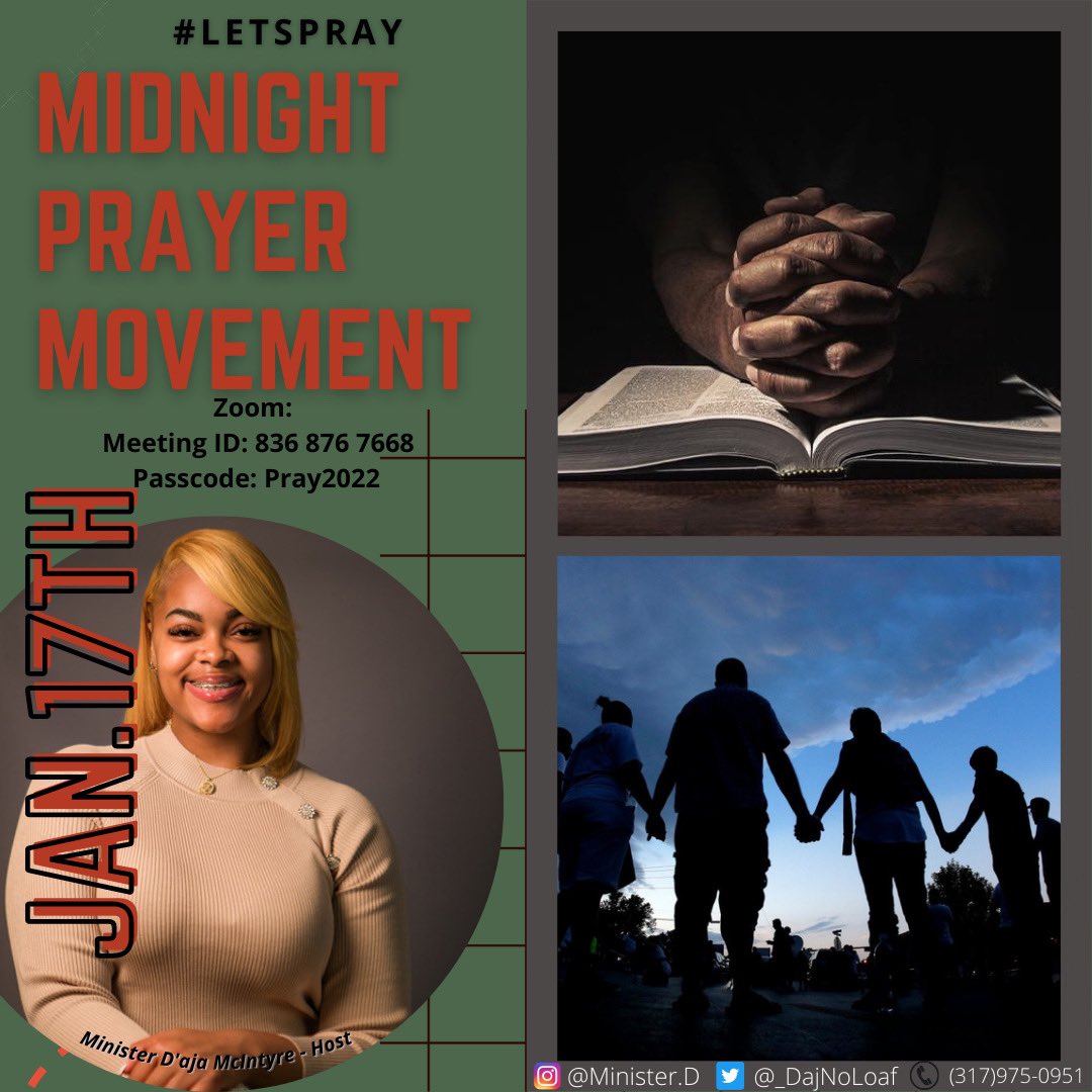 _DajNoLoaf's tweet photo. #NCAT!!!! Tonight at MIDNIGHT!!! We will pray just as Paul and Silas did!! My hope is that as I pray, the chains of bondage, depression, lack, unease, brokenness, and frustration are broken off of your life!! #MidnightPrayerMovement! #LetsPray WILL YOU PRAY WITH US!?? https://t.co/Ms2TEkU9j8