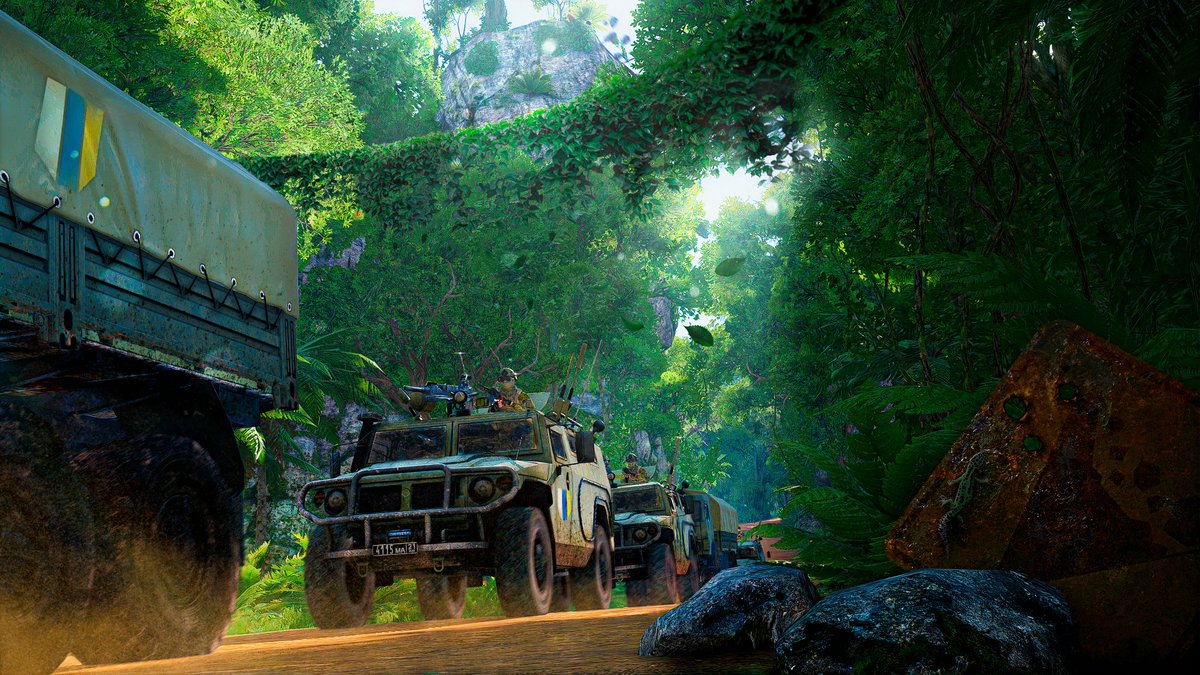 Convoy of the Belokraine Volunteer Forces (BVF) in South America 2023
#Arma3 #ArmaCountries #Belokraina