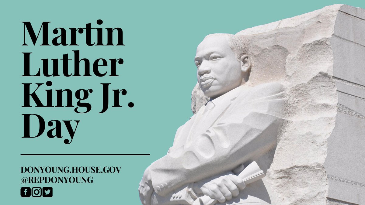 In 1996, as Natural Resources Chairman, it was my honor to author the bill authorizing the Martin Luther King, Jr Memorial in D.C. Each year, millions of people visit the memorial to learn about his life & legacy, inspiring them to continue his work. https://t.co/kB5a3YgaSz