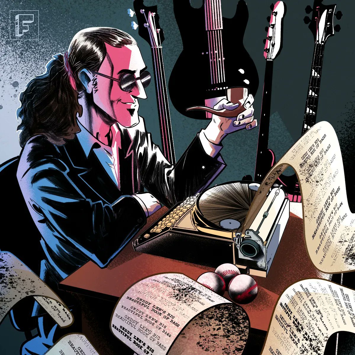 Fantoons's tweet photo. Hey Ged, can't wait to see what you're writing this time...
@rushtheband #GeddyLee #BBBOB https://t.co/2799DcSpgW