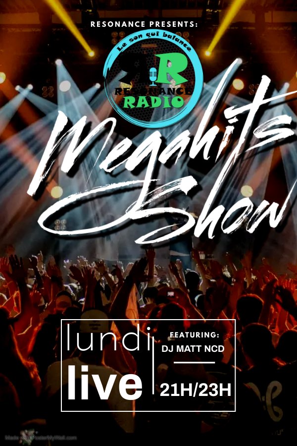 resonancewebra1's tweet photo. HELLO TOUT LE MONDE 😃
🎤 21H MEGAHITS SHOW BY MATT NCD (LIVE)
🎤 23H BEDROOM SESSION BY CARLOS SABINES
POUR NOUS ECOUTER:
https://t.co/RRDC5VbtBt
VENIR DISCUTER AVEC NOUS SUR LE DISCORD
https://t.co/Zn1TXtWFbD
TOUTE L'EQUIPE VOUS SOUHAITE UNE EXCELLENTE SOIREE !! https://t.co/LBdj0Wuhd0