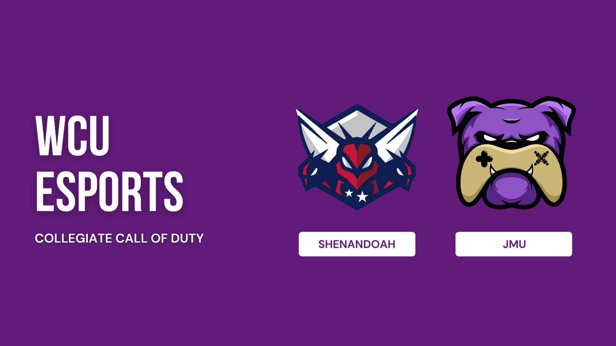 WCU CoD (@wcu_cod) on Twitter photo Our <a href="/CollegeCoD/">College CoD</a> season starts tomorrow! Watch live at twitch.tv/Precision_03.
Round 1: Shenandoah University Esports 7:30pm
Round 2: JMU Esports 9:30 pm
#RamsUp Our <a href="/CollegeCoD/">College CoD</a> season starts tomorrow! Watch live at twitch.tv/Precision_03.
Round 1: Shenandoah University Esports 7:30pm
Round 2: JMU Esports 9:30 pm
#RamsUp
