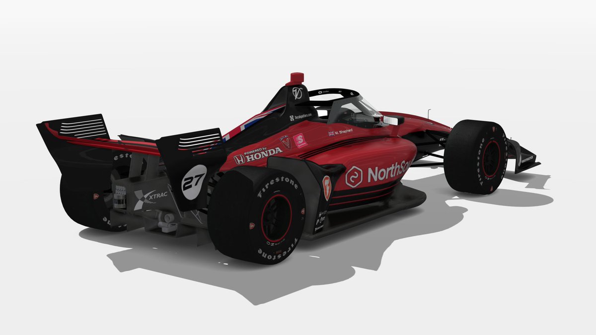 VulcanRacing's tweet photo. Our livery for the Indy Online Championship! 

@Velocita_ and @hcafcLiam will be teammates for the season. https://t.co/mLHr5ae1VC