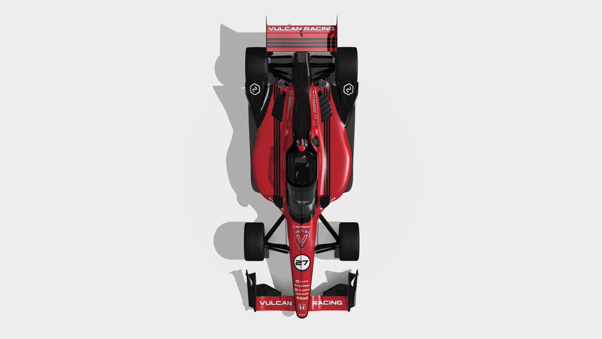 VulcanRacing's tweet photo. Our livery for the Indy Online Championship! 

@Velocita_ and @hcafcLiam will be teammates for the season. https://t.co/mLHr5ae1VC