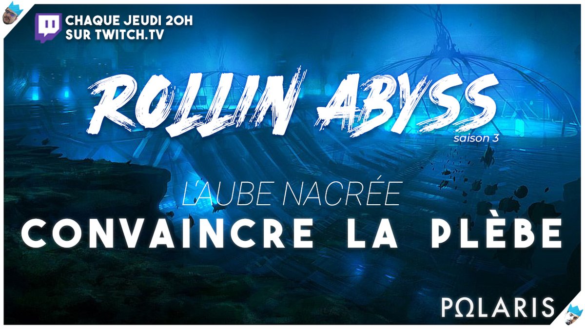 🌊[VOD] Rollin'Abyss

La mission officieuse est autorisée ! L'équipage doit tenter de ramener un maximum de monde pour Samedi 20h au Libertah. Pour cela Klad va faire un discours dont lui seul à le secret !

📌Jeudi 20h - Episode 13

youtu.be/Y6Ac5JQ6jnE