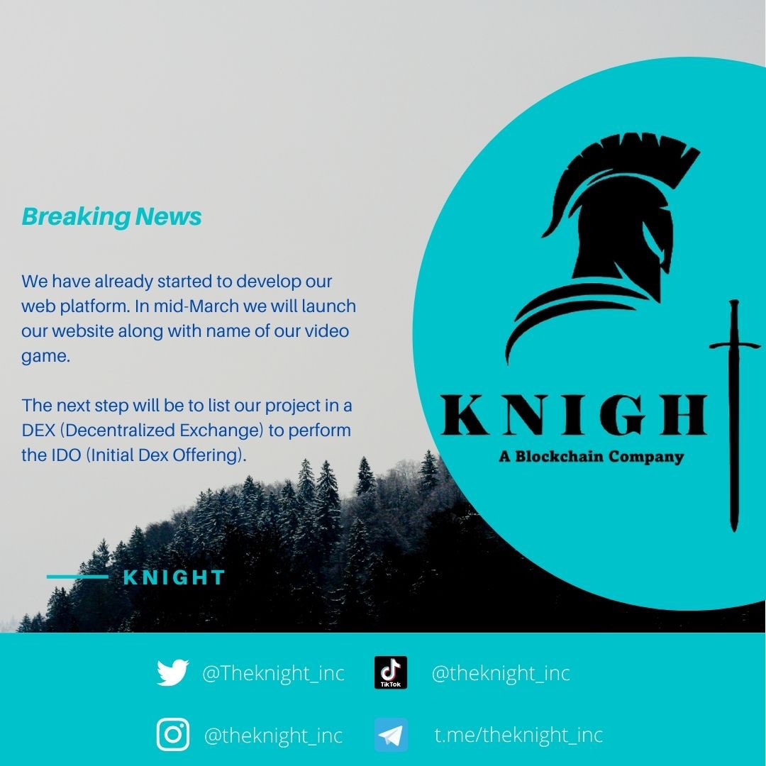 Theknight_inc's tweet image. K N I G H T S ⚔️ Are you ready for this? #videogames #NFTs #blockchainc