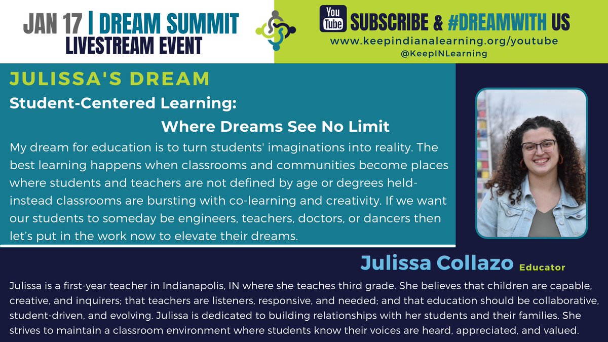 CFless's tweet photo. https://t.co/wESqlMjUYA
This session got me all emotional. Maybe it's just that kind of day, or maybe it's because @MsCollazo1, a first year teacher, reminds us to think of student agency first and our job is to turn students' dreams into reality in our schools. Please watch! https://t.co/1meShio9Cd