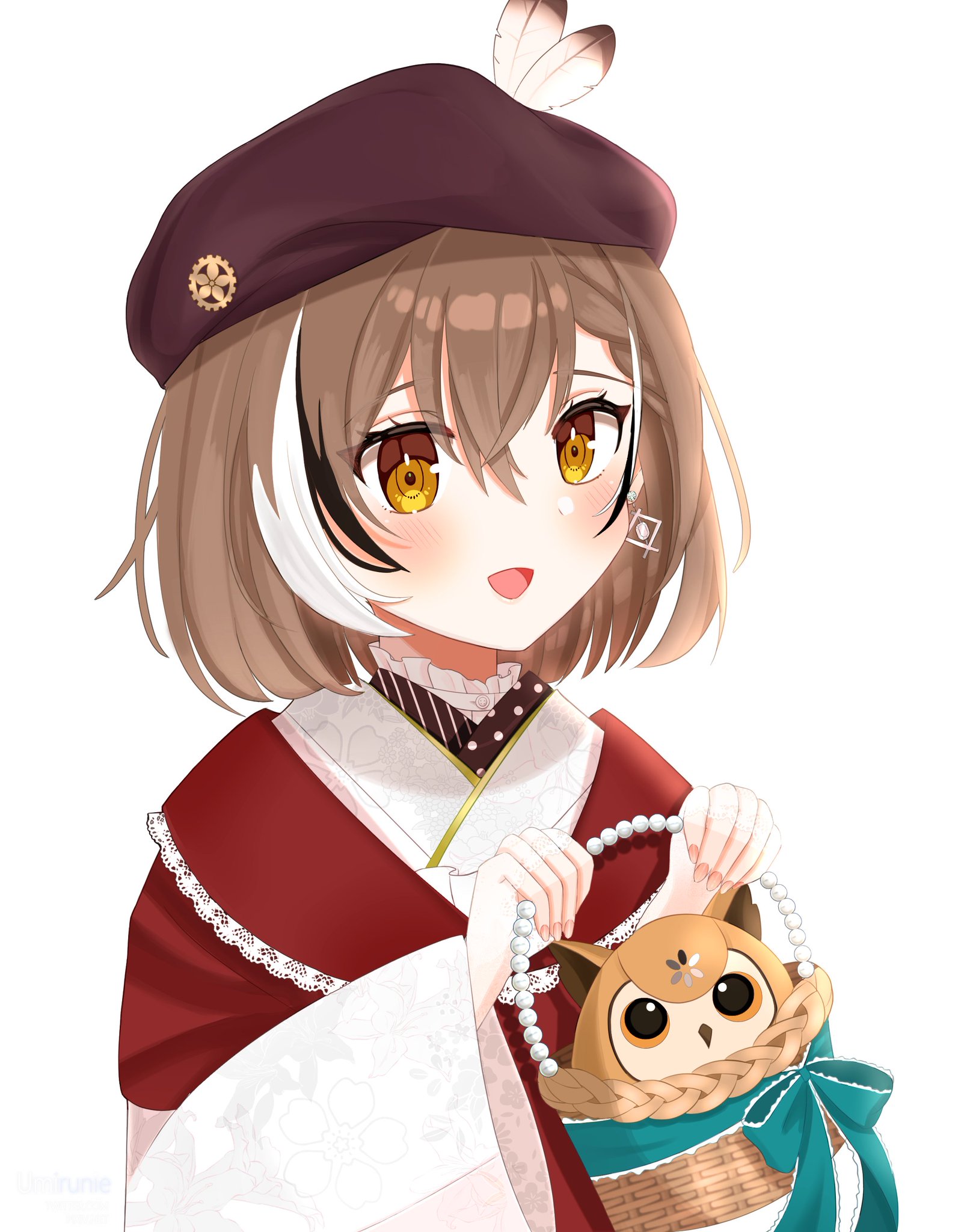 mumei＊＊＊ 🖤༻ I like goth fauna and emo mumei‼️ Credit: artkuzu on 𝕏