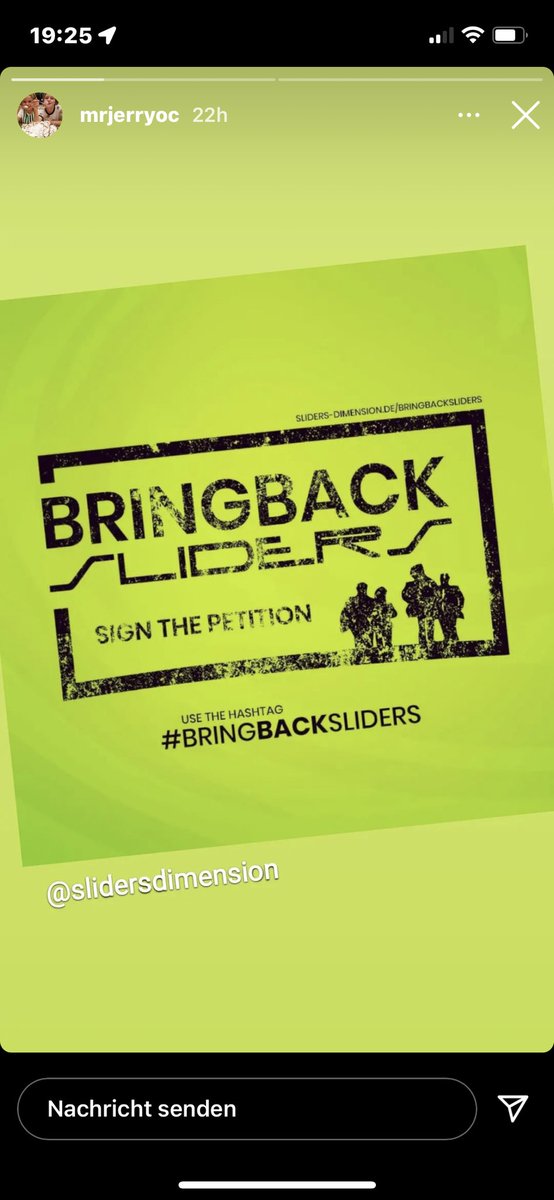 #BringBackSliders supported by Jerry O’Connell aka Quinn Mallory

sliders-dimension.de/bringbackslide…