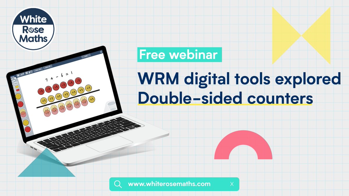 ⭐ Join us on the 26th of January for a FREE webinar showcasing our double-sided counters digital tool!

This webinar will show you how to get the best out of the new resource, and you will also be able to ask any questions you have!

🔗 ow.ly/aQZ750Hw0B1