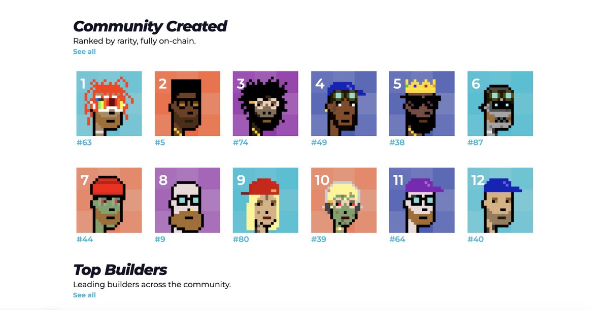 hWonderofWorld's tweet image. v1.36 - v1.39

Expanded on chainDraw() - the @puzlworld function that uses cross contract meta and tx to create new art.

+ leaderboard to celebrate community builders

+ rarity rankings

@jimmysbrotha89 @RoninNupe @BeachOrBank @gr33nhell22 @bluechipsentp @msyblack  top builders