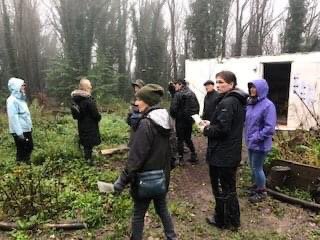 Photographs from when we gave Hastings and East Sussex Natural History Society a tour of Speckled Wood. Would you like a tour? Find out what we are doing and about our plans for the future. Our walk and talk takes about one hour. If you are interested send us a message.