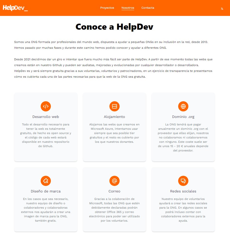 HelpDev_'s tweet photo. Empezamos el 2022 renovando la web... mucho trabajo por delante pero mucha ilusión para este año. https://t.co/I4mcrLvjmo