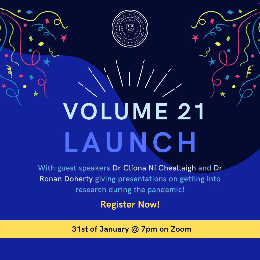 Trinity Student Medical Journal tweet media