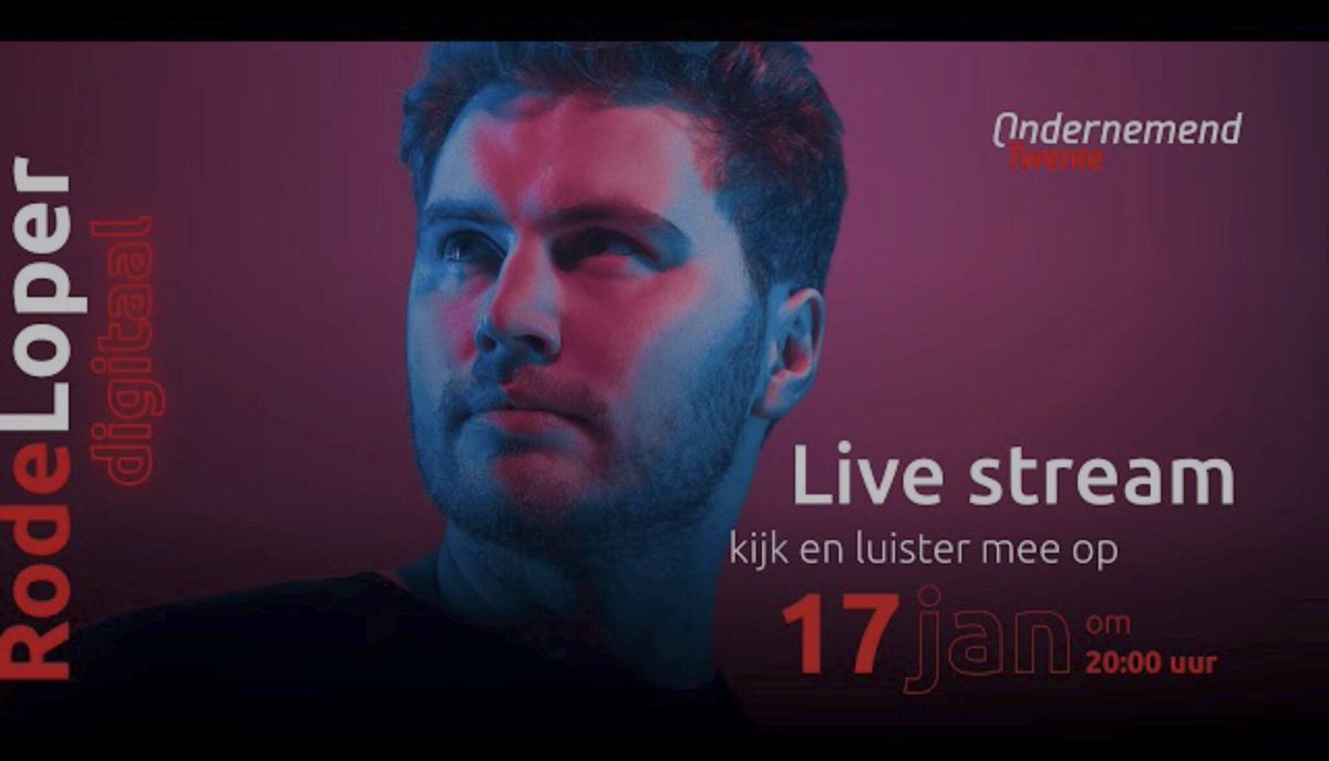 Volgens de traditie vindt ook dit jaar de Rode Loper plaats: de bijeenkomst om bijgepraat te worden door en over #talent.
Helaas niet fysiek..maar digitaal. 
Ben er bij!
<a href="/TwenteBoard/">Twente Board</a> #Ondernemendtwente 
#RodeLoper2022