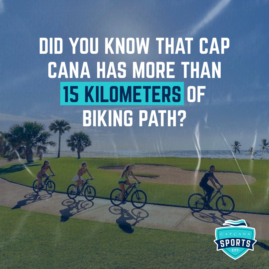CapCanaSC_RD's tweet photo. 🙌🏻Within the gated real estate destination of Cap Cana you can enjoy prime accessibility and a secure environment.

With 15 km of #biking path 🚴‍♀️🚴‍♂️, 5 miles of #coastline and more than 3 miles of sand beaches. 🏖☀️

#CapCana #RepublicaDominicana #vivecapcana #sportstourism https://t.co/xuESKlgb1h
