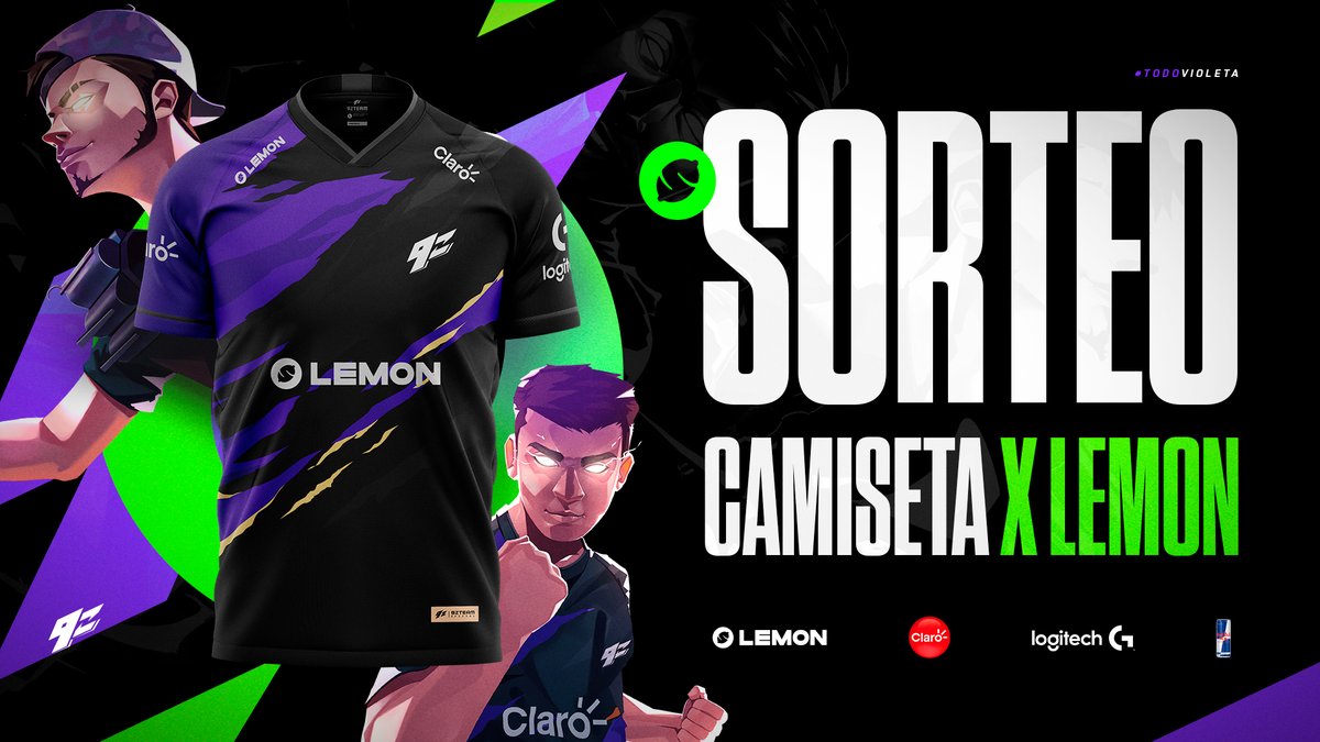 9zTeam's tweet photo. ¡SORTEO LEMON! 🍋🎁

Nos partimos este sorteo de 10 👕 con @lemonapp_ar 💚

Requisitos:
❗ Follow @9zTeam y @lemonapp_ar
❗ 🔁 y 💚
❗ Descargate la app y registrate: https://t.co/dQ0PqZxAyC
❗ Decinos tu $lemontag

#TodoVioleta 💜 @lemonapp_ar @ClaroArgentina @LogitechG https://t.co/1UGIX4OHjw