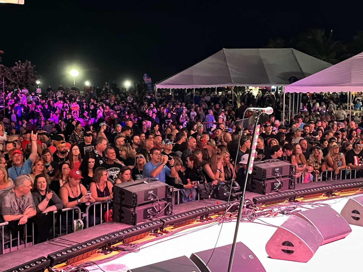 EddieTrunk's tweet photo. #TrunkNation live from final day of @rokislandfest today in Key West. Tune in 2-4P ET @siriusxmvolume 106 or @SIRIUSXM app for a recap of the weekend, your calls, rock news, @ChipZnuff stopping by and more! https://t.co/x30DpVM97C