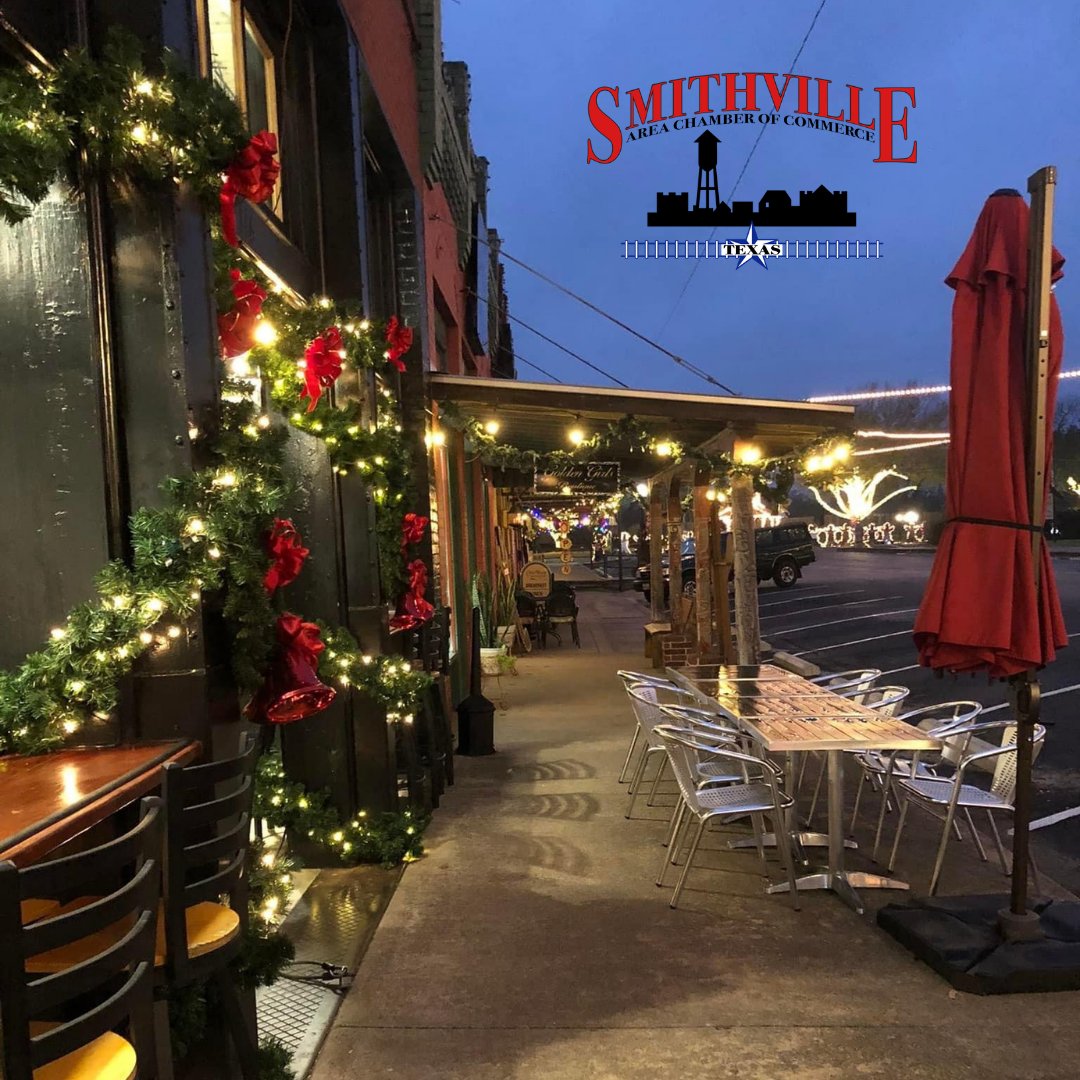 Smithville_tx's tweet photo. Head to downtown Smithville, Texas to enjoy an extended season of holiday lights on Main Street.  Of course, there are plenty of shops to enjoy before the evening and restaurants to cap off a perfect day in our Small Town with a Big Heart!

📷 C. Sargent
https://t.co/ltPj14CwCK https://t.co/eqhIkh2ZPC