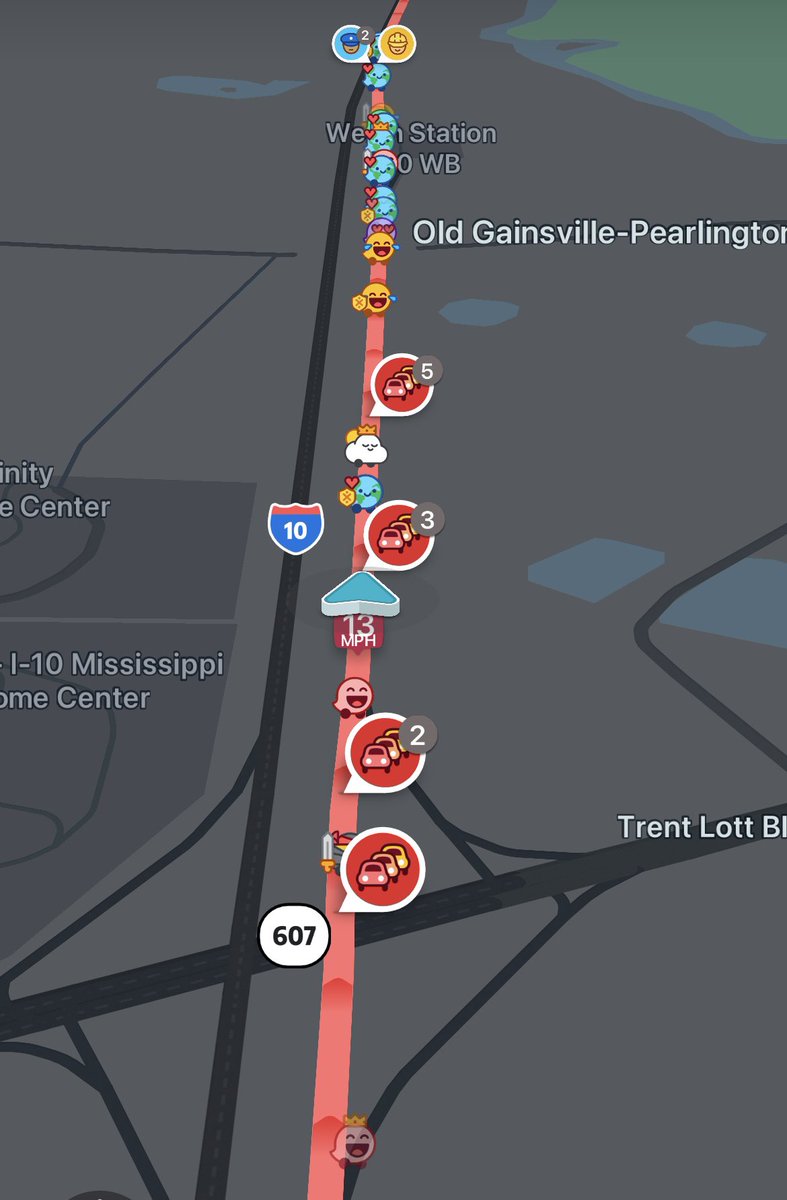 KBellmtbc's tweet photo. SMH it’s gonna be a long trip home! #traffic #I10blues #onlywayout https://t.co/Pecjr5wOtd
