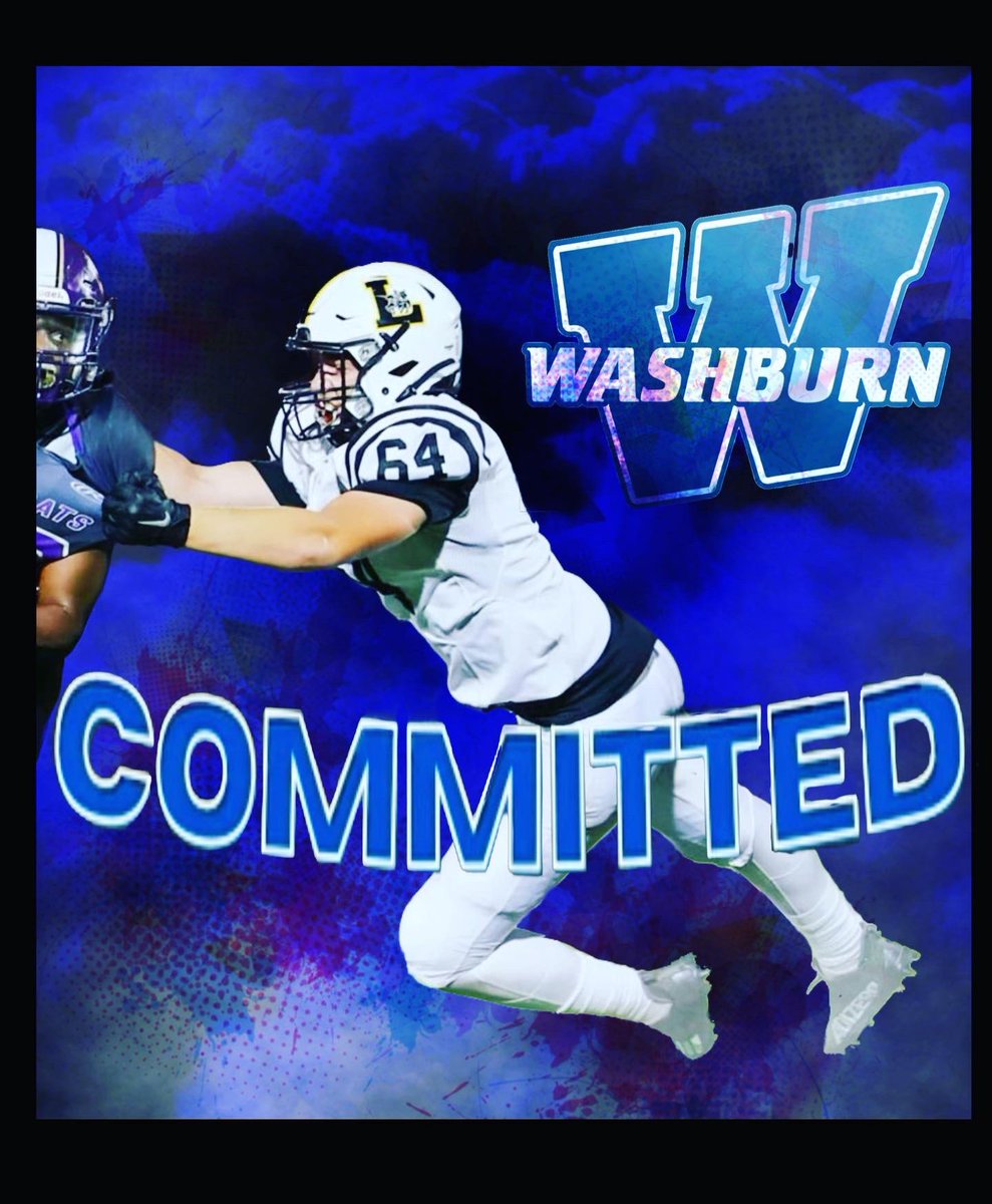 KennyCargill01's tweet photo. I’m excited to announce that I’ve committed to Washburn University to further my academic and football career. I’m blessed to play the sport I love at the next level. I want to thank everyone that has impacted me in this process such as friends, family, and coaches. @IchabodFTBL https://t.co/ltWKiFgs1K