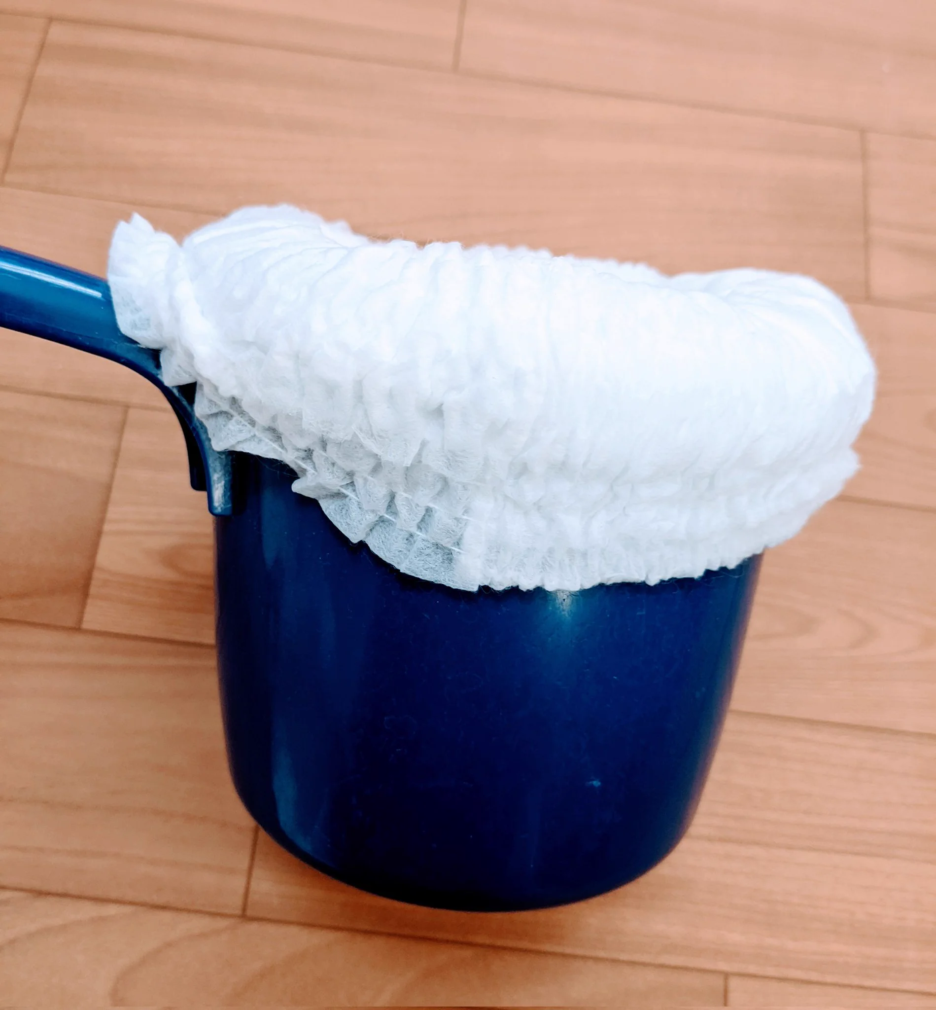 これは使えそう！嘔吐の時はオムツと風呂オケを使用！